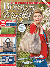 《Le Borse di Mirtilla Collezione Esclusiva》意大利专业针织箱包手袋杂志2017年04-05月号